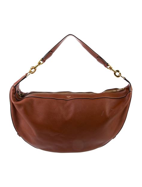 Celine Medium Leandre Hobo Bag 